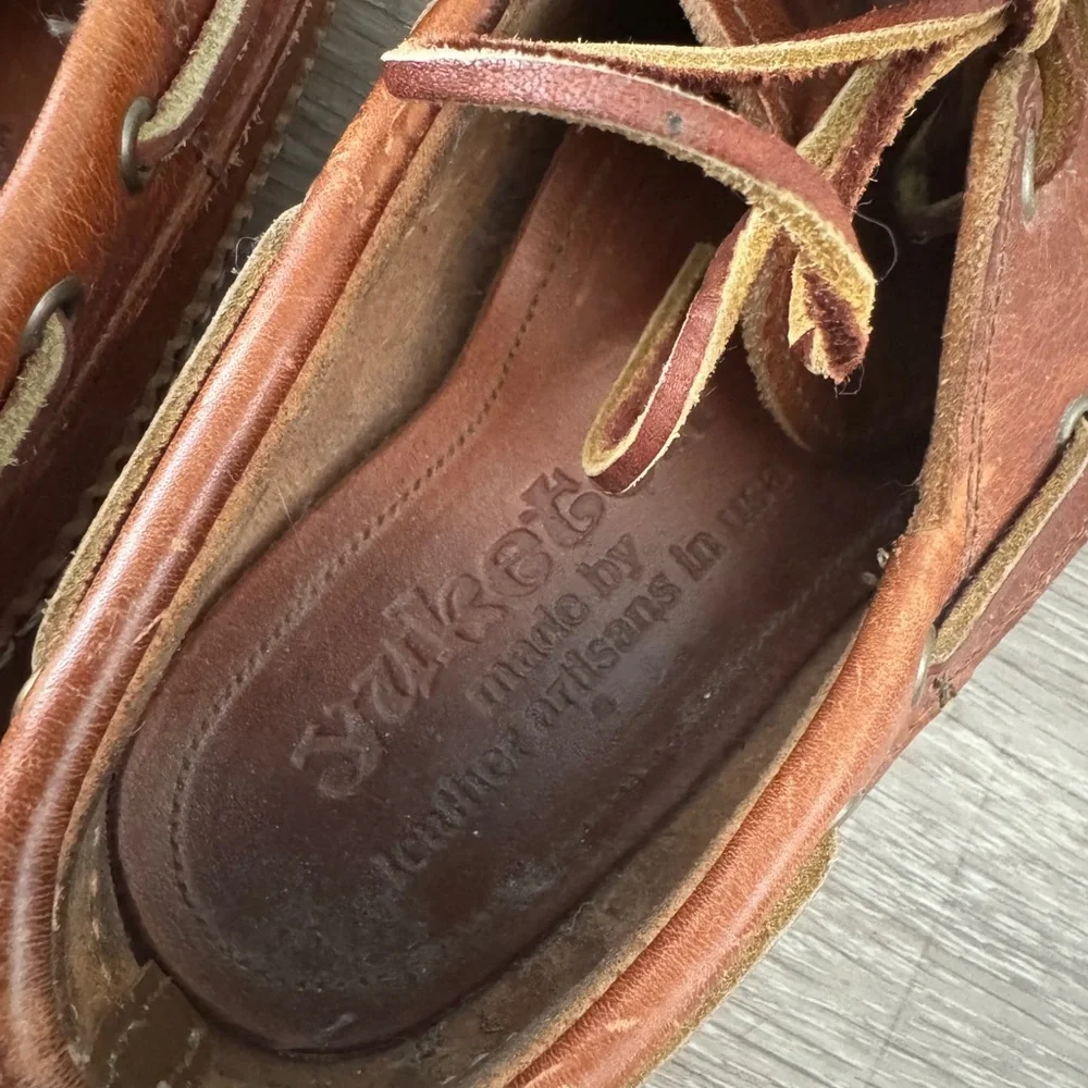 YUKETEN Leather Boat Shoes